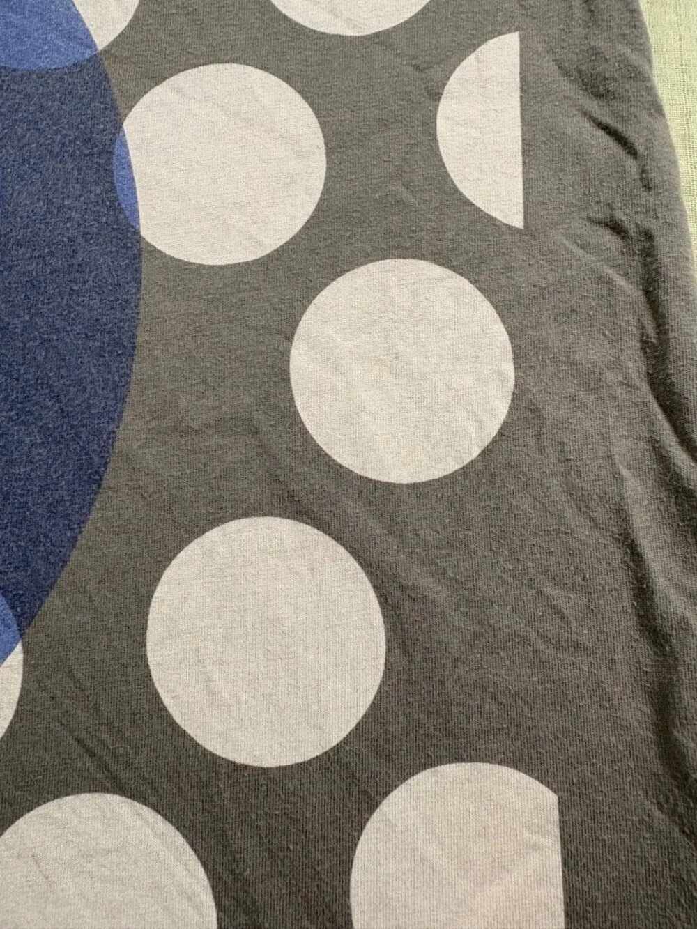 Johnnie b Boys Graphic Tee Gray Polka Dot Pattern Short Sleeve Cotton 8Y Portuga - Picture 4 of 11